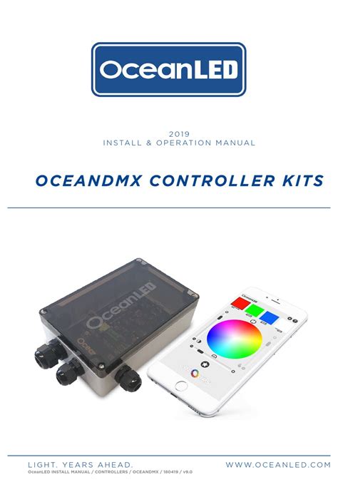 Oceanled OceanDMX RC Installation & Operation Manual